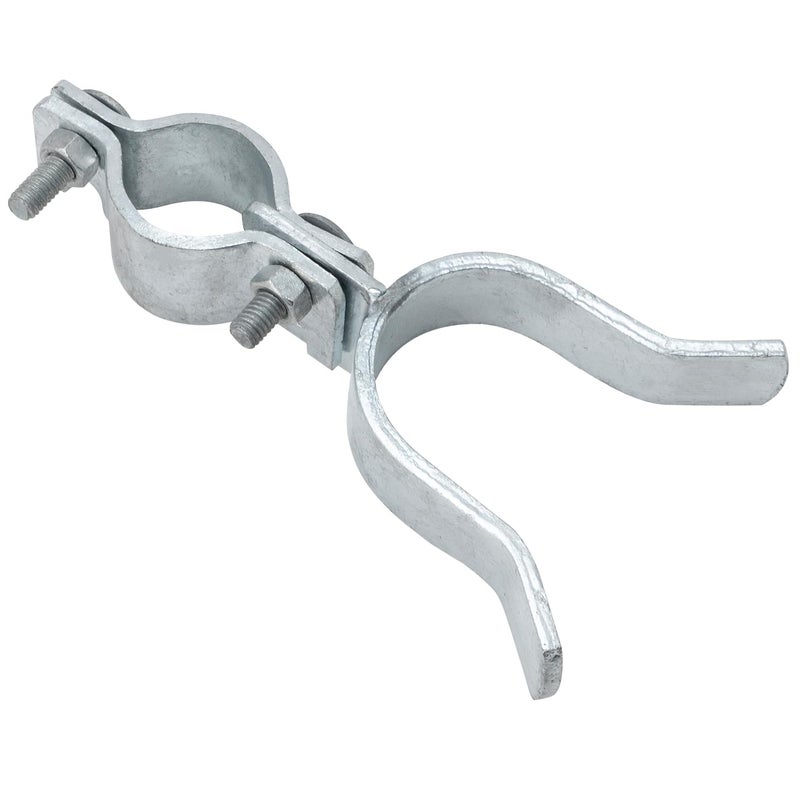 VIVIDA 1-3/8"" x 1-7/8"" Chain Link Gate Latch, Fence Fork Latch for Metal Gates with Padlock Hole, Galvanized Steel, Chain Link Fence Parts, 1 PCS - Image 1